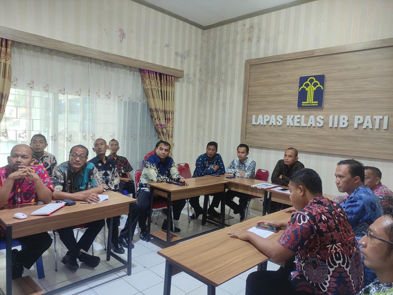 Lapas Pati Mantapkan Persiapan Desk Evaluasi TPI Menuju WBK