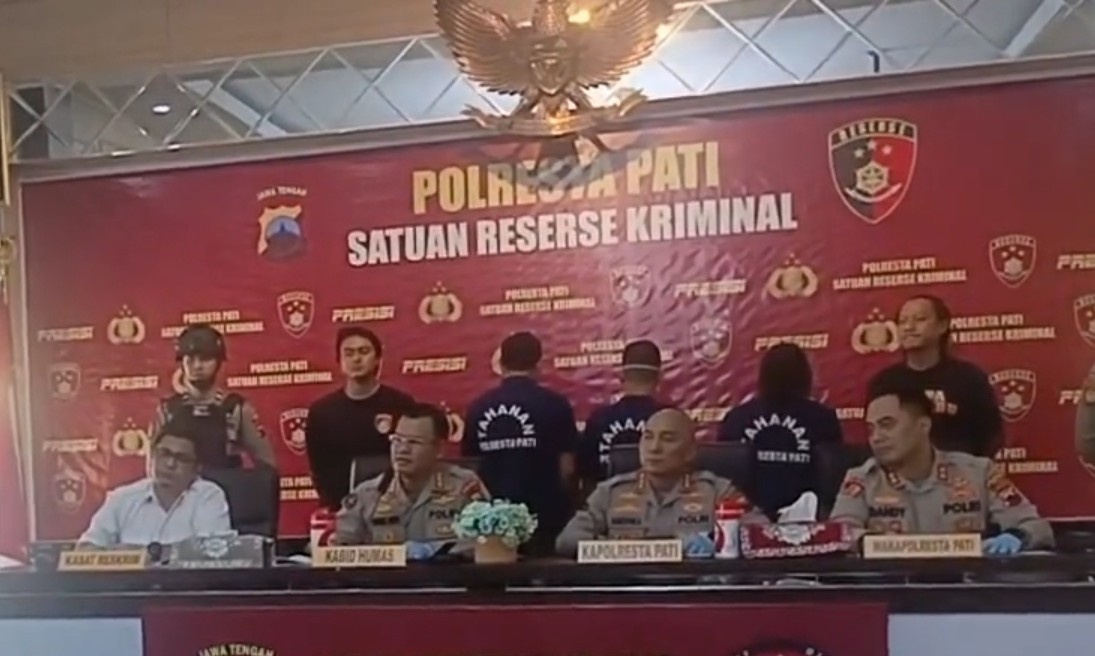 Polresta Pati Tetapkan 3 Tersangka Kasus Pengeroyokan di Desa Sumbersoko, Sukolilo