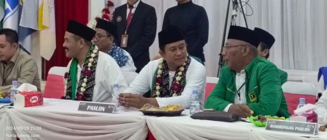 Budiyono-Novi Resmi Maju di Pilkada Kabupaten Pati