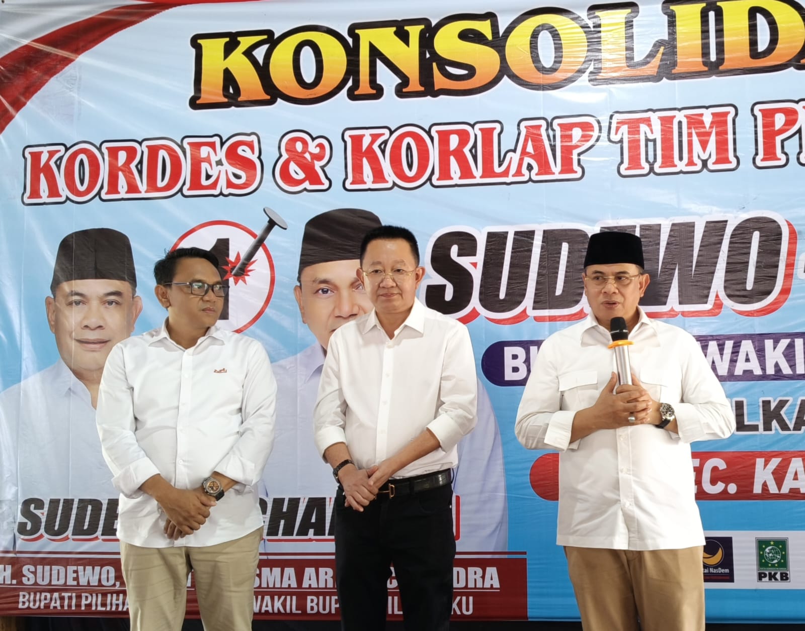 Paslon Nomor Urut 1 Sudewo-Chandra Gelar Konsolidasi Kordes dan Tim Pemenangan di Kecamatan Kayen Pati