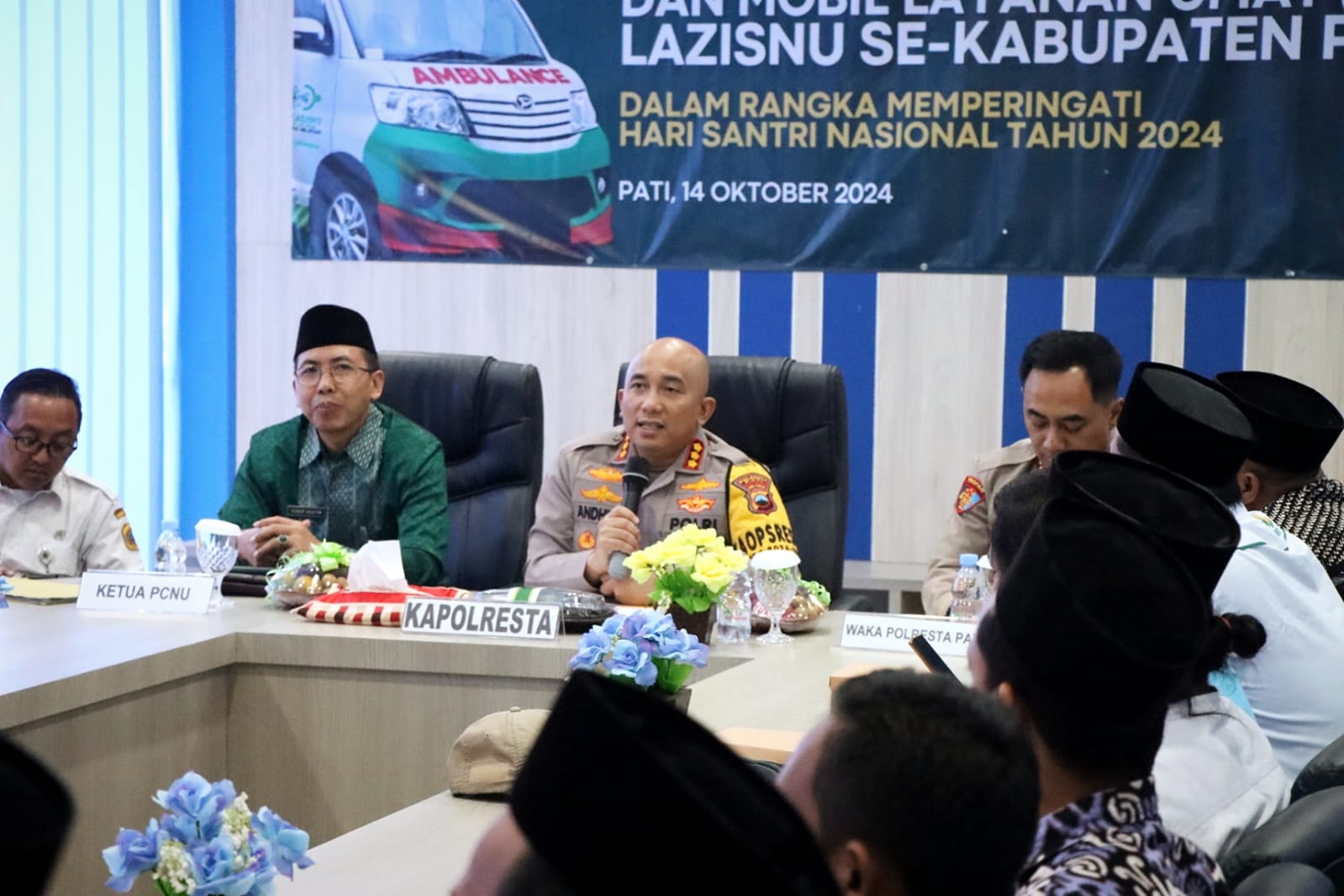 Satlantas Polresta Pati Gelar Pelatihan Safety Driving kepada Sopir Ambulance