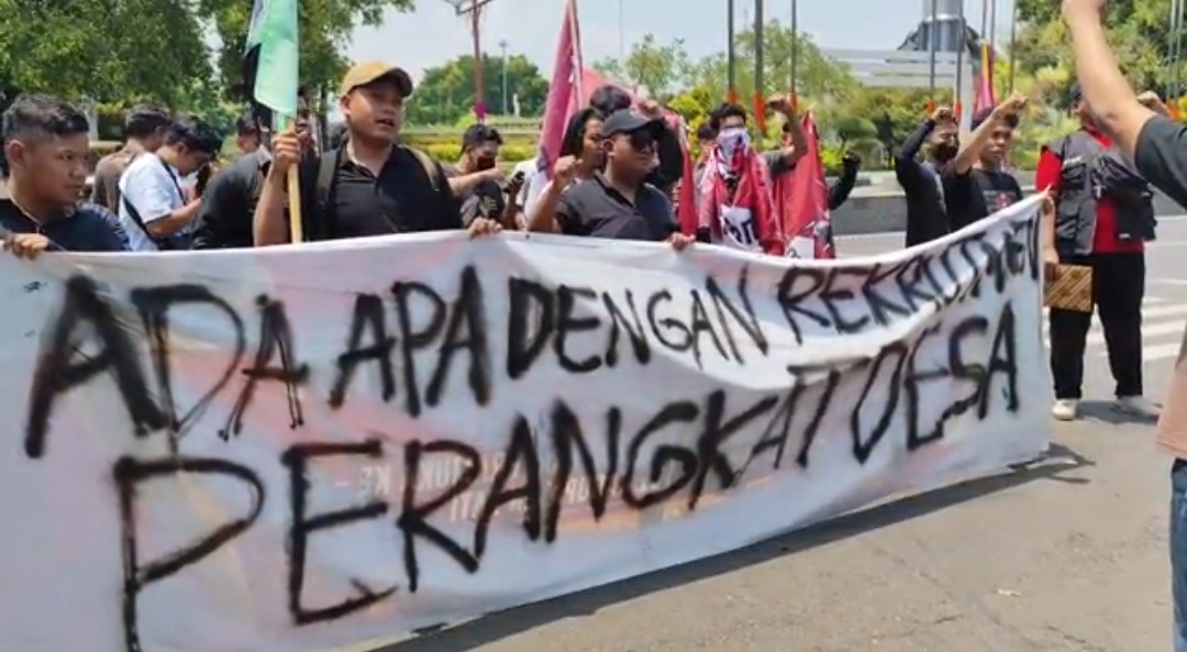 Mahasiswa Menuntut Transparansi Rekrutmen Perangkat Desa di Kabupaten Pati