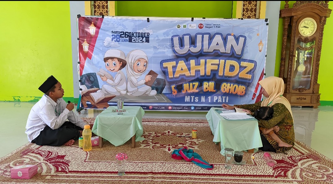 MTsN 1 Pati Kembali Gelar Ujian Tahfidz, 12 Siswa Unjuk Kemampuan